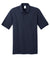 Port & Company KP55P Mens Core Stain Resistant Short Sleeve Polo Shirt w/ Pocket Navy Blue Flat Front