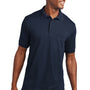 Port & Company Mens Core Stain Resistant Short Sleeve Polo Shirt w/ Pocket - Deep Navy Blue