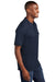 Port & Company KP55P Mens Core Stain Resistant Short Sleeve Polo Shirt w/ Pocket Navy Blue Side