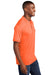Port & Company KP55P Mens Core Stain Resistant Short Sleeve Polo Shirt w/ Pocket Safety Orange Side