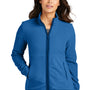 Port Authority Womens Connection Pill Resistant Fleece Full Zip Jacket - True Blue