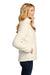 Port Authority Womens Cozy Full Zip Fleece Jacket Marshmallow Side