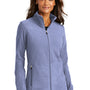 Port Authority Womens Accord Pill Resistant Microfleece Full Zip Jacket - Ceil Blue