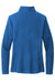 Port Authority L151 Womens Accord Microfleece Full Zip Jacket Royal Blue Flat Back