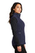 Port Authority L152 Womens Accord Microfleece Full Zip Vest Navy Blue Side