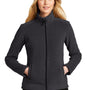 Port Authority Womens Ultra Warm Brushed Fleece Full Zip Jacket - Graphite Grey/Deep Black
