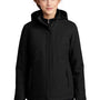 Port Authority Womens Tech Windproof & Waterproof Full Zip Hooded Jacket - Deep Black