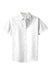 Port Authority L508 Womens Easy Care Wrinkle Resistant Short Sleeve Button Down Shirt White Flat Front