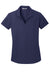 Port Authority L572 Womens Dry Zone Moisture Wicking Short Sleeve Polo Shirt True Navy Blue Flat Front