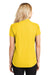 Port Authority L572 Womens Dry Zone Moisture Wicking Short Sleeve Polo Shirt Yellow Back