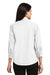 Port Authority L612 Womens Easy Care Wrinkle Resistant 3/4 Sleeve Button Down Shirt White Back