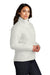 Port Authority L852 Womens Full Zip Puffer Jacket Marshmallow White Side
