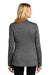 Port Authority Womens Collective Striated Full Zip Fleece Jacket Heather Sterling Grey Side