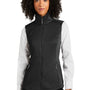 Port Authority Womens Collective Smooth Fleece Full Zip Vest - Deep Black