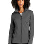 Port Authority Womens Collective Tech Waterproof Full Zip Soft Shell Jacket - Graphite Grey
