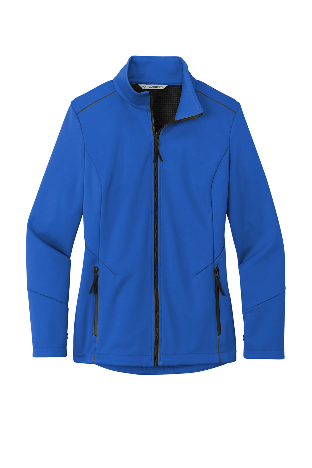 Port Authority L921 Collective Tech Full Zip Soft Shell Jacket True Royal Blue Flat Front