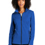 Port Authority Womens Collective Tech Waterproof Full Zip Soft Shell Jacket - True Royal Blue