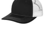 Port Authority Womens Snapback Ponytail Trucker Hat - Black/White
