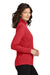 Port Authority LK112 Womens Dry Zone UV Micro Mesh 1/4 Zip Sweatshirt Rich Red Side