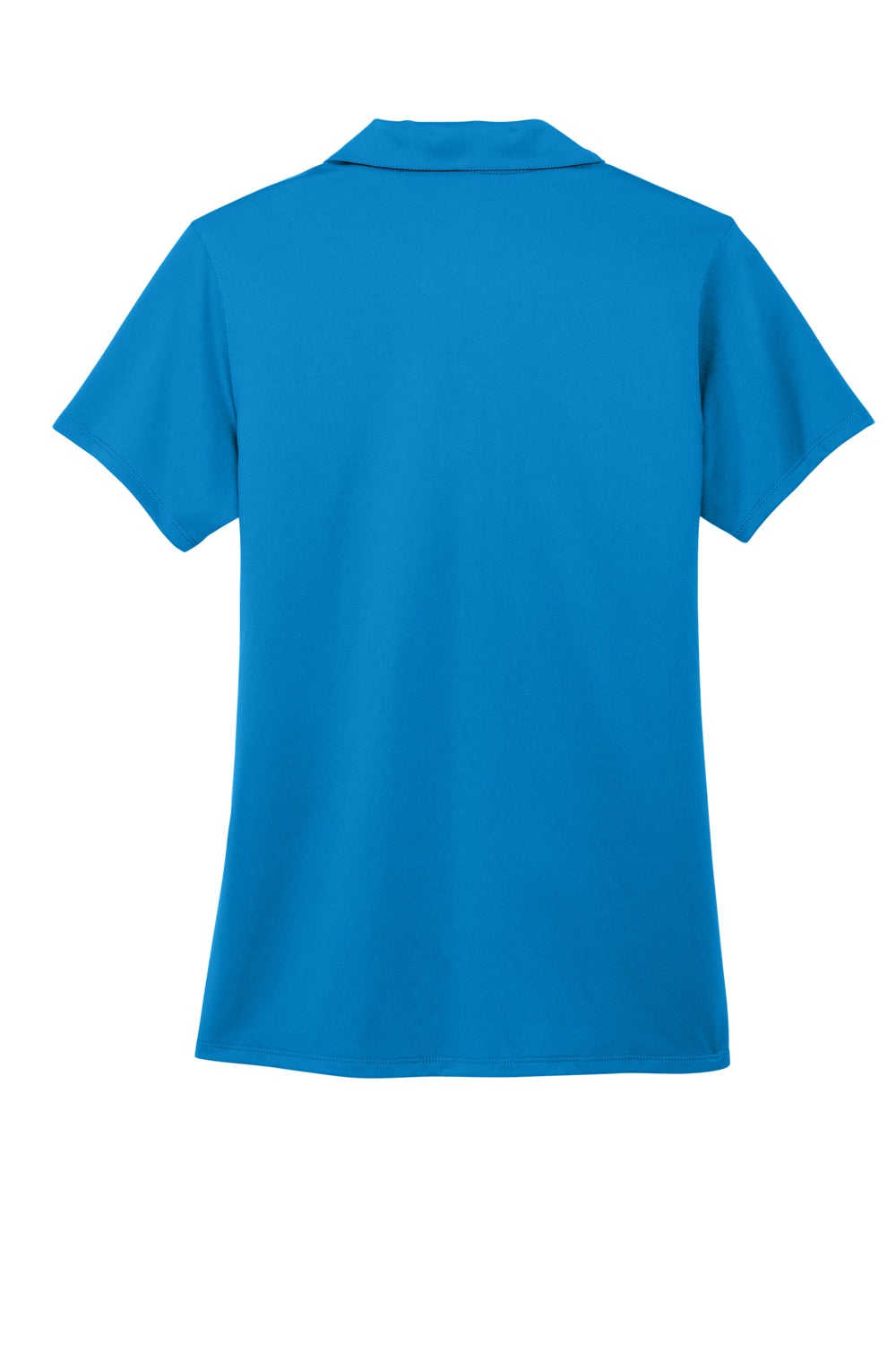 Port Authority LK398 Performance Staff Short Sleeve Polo Shirt Brilliant Blue Flat Back