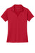 Port Authority LK398 Performance Staff Short Sleeve Polo Shirt Engine Red Flat Front