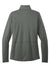 Port Authority LK595 Womens Accord Stretch Fleece Full Zip Jacket Pewter Grey Flat Back