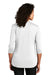 Port Authority Womens Choice 3/4 Sleeve Polo Shirt White Side