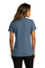 Port Authority Womens SuperPro React Short Sleeve Polo Shirt Regatta Blue Side