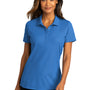 Port Authority Womens React SuperPro Snag Resistant Short Sleeve Polo Shirt - Strong Blue
