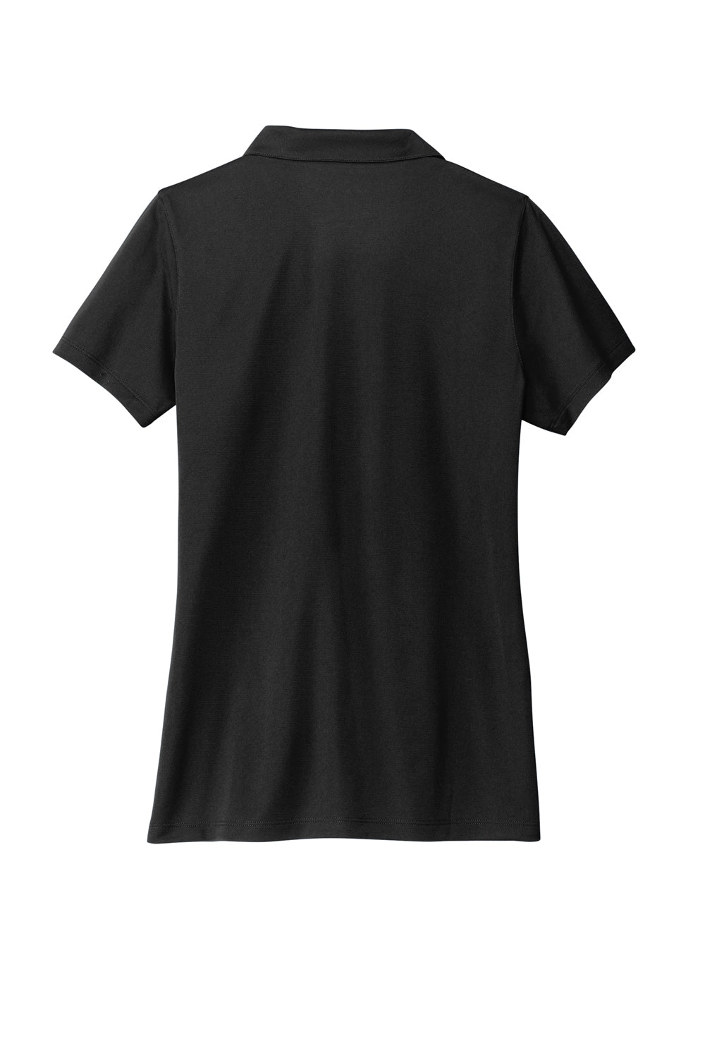 Port Authority LK863 C-Free Performance Short Sleeve Polo Shirt Deep Black Flat Back
