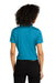 Port Authority LK863 Womens C-Free Performance Moisture Wicking Short Sleeve Polo Shirt Parcel Blue Back