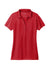 Port Authority LK863 C-Free Performance Short Sleeve Polo Shirt Rich Red Flat Front