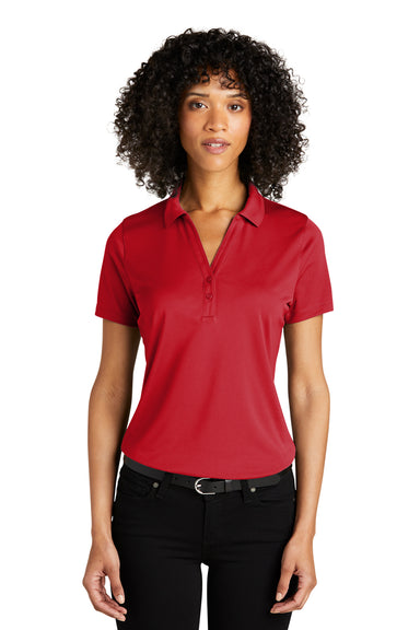 Port Authority LK863 C-Free Performance Short Sleeve Polo Shirt Rich Red Front