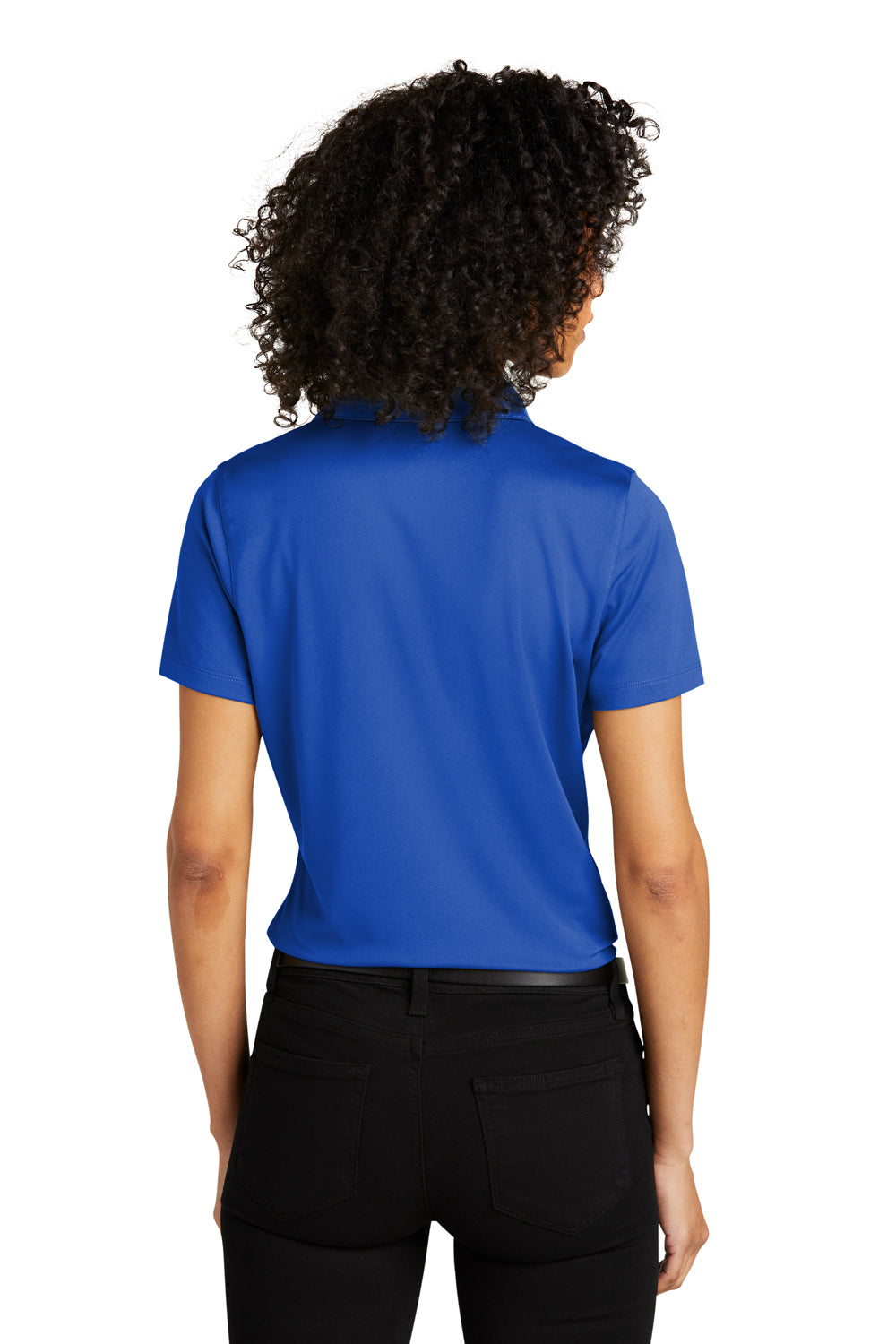 Port Authority LK863 C-Free Performance Short Sleeve Polo Shirt True Royal Blue Back