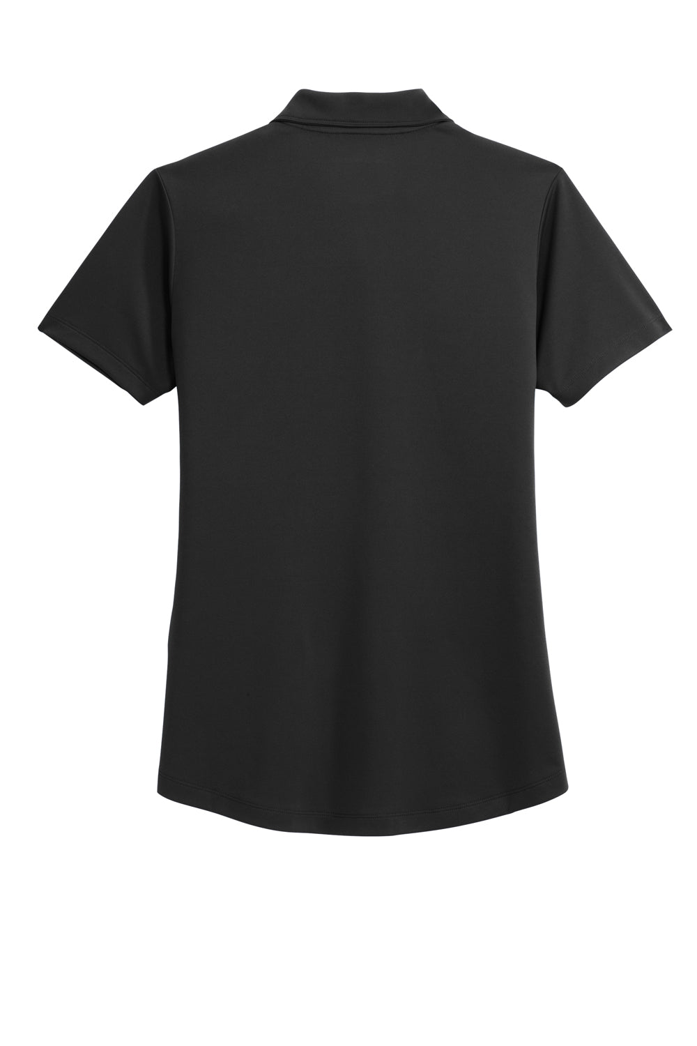 Port Authority LK864 C-Free Performance Short Sleeve Polo Shirt Deep Black Flat Back
