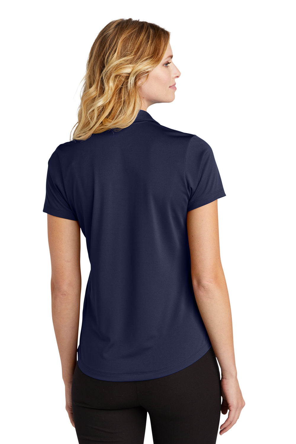 Port Authority LK864 C-Free Performance Short Sleeve Polo Shirt True Navy Blue Back