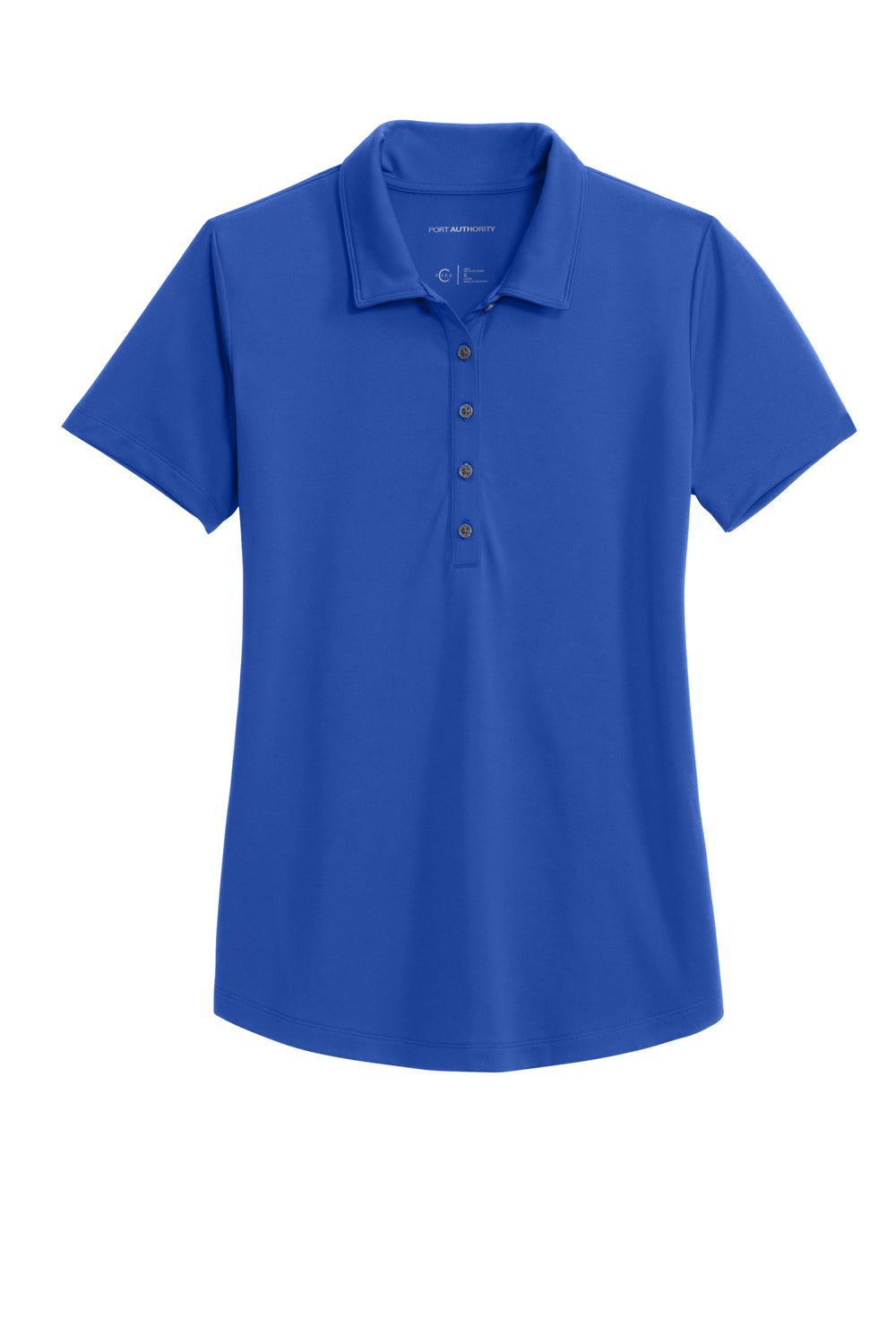 Port Authority LK864 C-Free Performance Short Sleeve Polo Shirt True Royal Blue Flat Front
