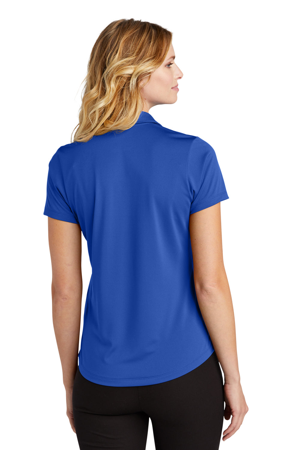 Port Authority LK864 C-Free Performance Short Sleeve Polo Shirt True Royal Blue Back