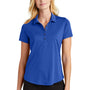 Port Authority Womens C-Free Performance Moisture Wicking Short Sleeve Polo Shirt - True Royal Blue