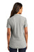 Port Authority LK867 Womens C-FREE Pique Short Sleeve Polo Shirt Heather Deep Smoke Grey Back