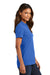 Port Authority LK867 Womens C-FREE Pique Short Sleeve Polo Shirt True Blue Side