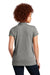 New Era Womens Slub Twist Short Sleeve Polo Shirt Shadow Grey Twist Side