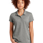 New Era Womens Slub Twist Short Sleeve Polo Shirt - Shadow Grey Twist