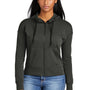 New Era Womens STS Full Zip Hooded Sweatshirt Hoodie - Graphite Grey