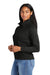 New Era LNEA541 Mens STS 1/4 Zip Sweatshirt Black Side