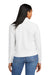 New Era LNEA541 Mens STS 1/4 Zip Sweatshirt Fan White Back