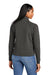 New Era LNEA541 Mens STS 1/4 Zip Sweatshirt Graphite Grey Back
