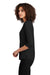 Ogio Womens Jewel 3/4 Sleeve Polo Shirt Blacktop Side