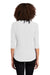Ogio Womens Jewel 3/4 Sleeve Polo Shirt Bright White Side