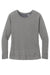 Ogio Womens Command Long Sleeve Scoop Neck T-Shirt Gear Grey Flat Front